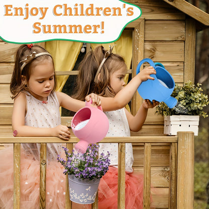 Silicone Watering Can Toys ( Lightweight with Handle) Easy to Grasp for Youngsters - Perfect for Bathing, Beach and Garden Play, Sprinkler Toy to Play with, Beach Gardening Toys, Safe and Fun Water Play Toys for Youngsters En