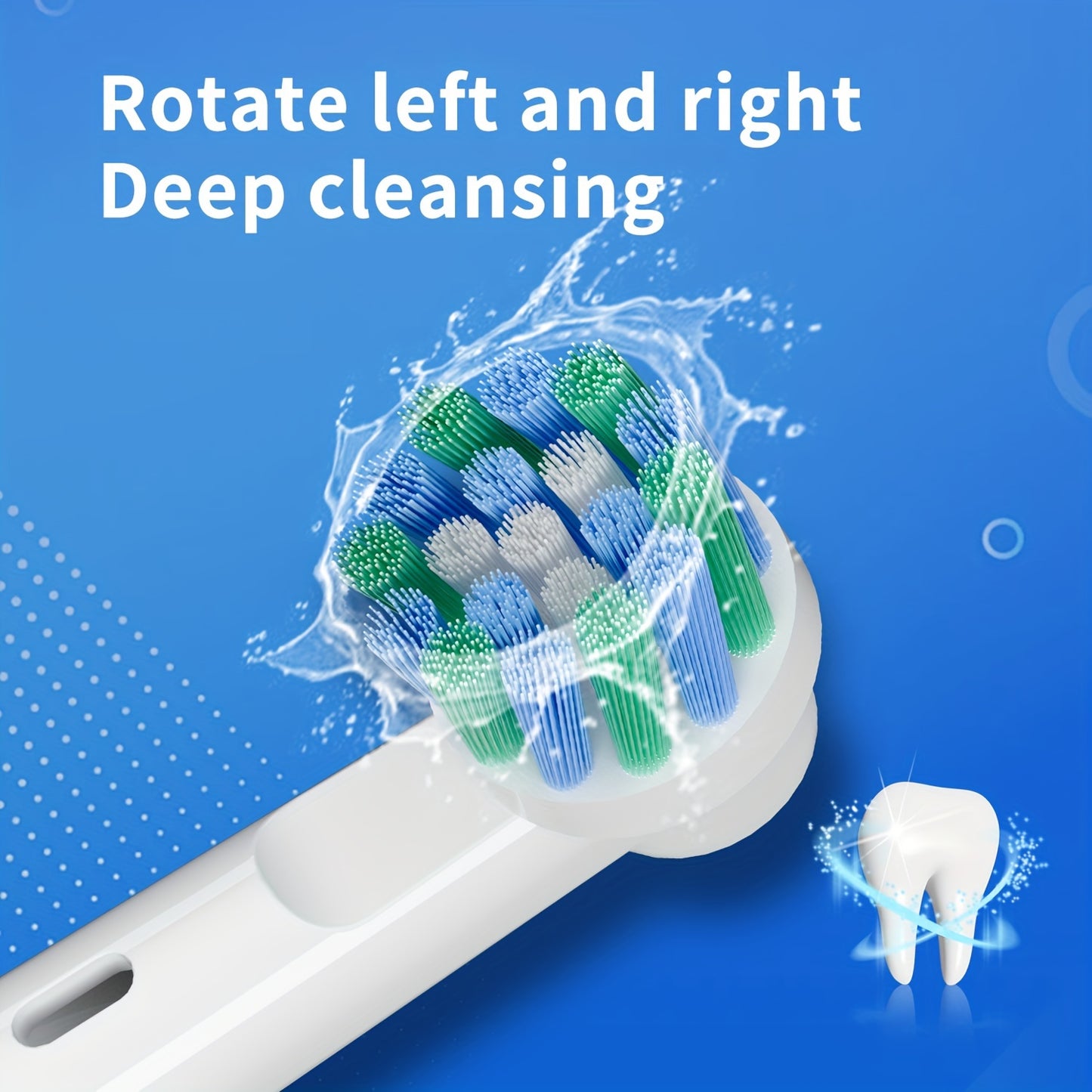 Orinatola Electric Toothbrush, Featuring 3 Rotating Cleaning Modes, 1 Travel Case, 2 Replacement Brush Heads, Induction Charging, Rating, Perfect As a Holiday Gift.