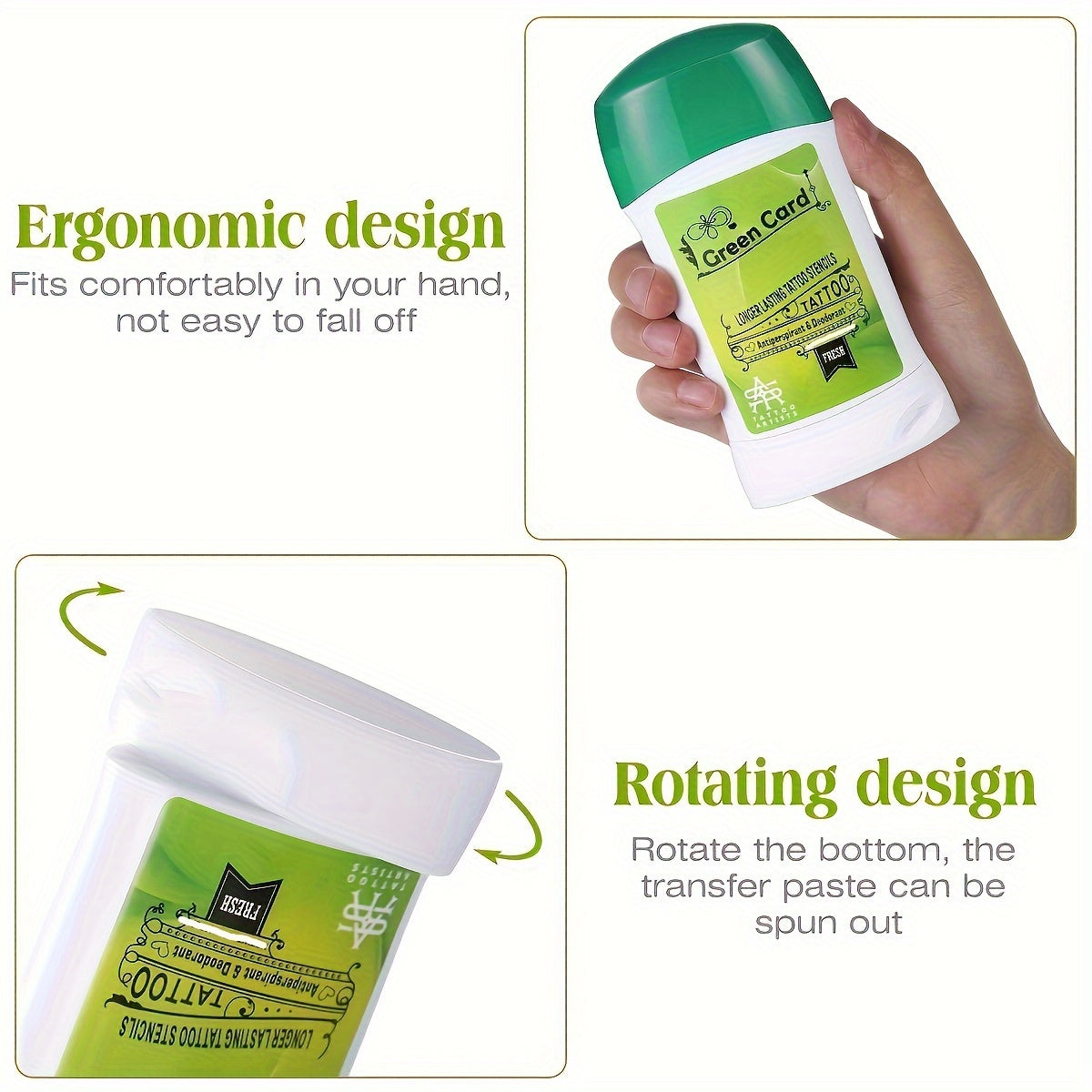 1pc, Tattoo Transfer Cream Gel, Skin Solution Professional Tattoo Transfer Soap Stencil Tattoo Supplies