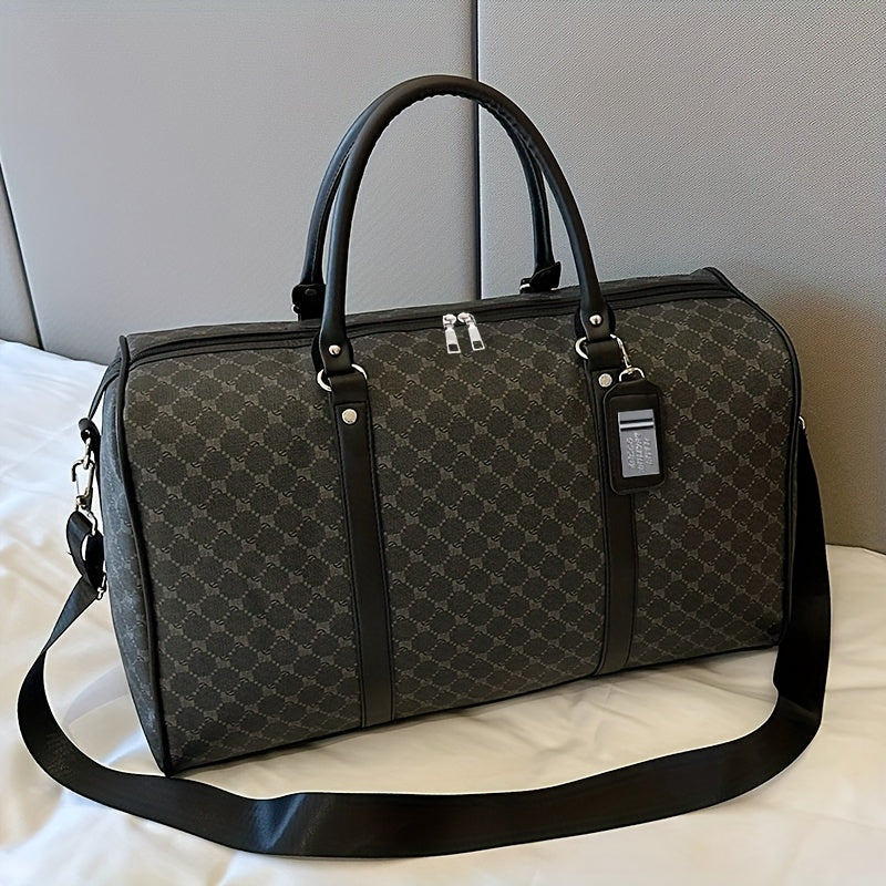 Travel Bag for Long-Distance Trips, Business Lightweight Handbag, Fashionable Crossbody Bag Suitable for All Seasons, Unisex Gym and Outing Luggage Tote