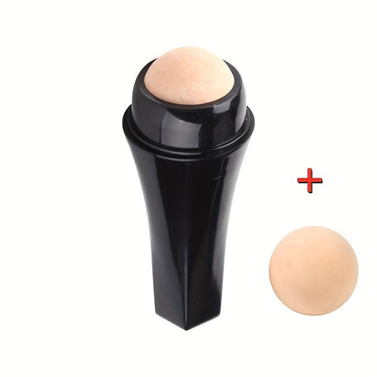 2 In 1 Oil Absorbing Volcanic Roller Volcanic Rolling Balls For Face Volcanic Stone Face Roller Portable Reusable Oil Control On The Go Instant Results Remove Excess Shine For Oily Skin