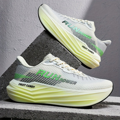 Men's Lightweight Breathable Running Shoes - Stability Low-Top Design with Durable Rubber Sole for Road, Trail & Gym Training - All-Season Comfort, Extended Sizes, Unisex-Friendly (Black/Orange), Fitness Footwear, Sleek Sport