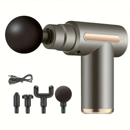 Powerful Professional Percussion Gym Sports Muscle Deep Tissu Fascia Mini For Neck Back Muscle Deep Vibration Relax Fitness Pocket Massage Gun
