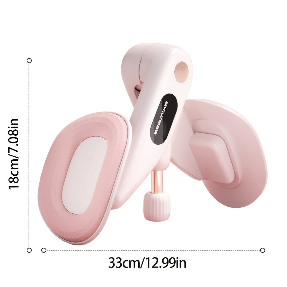 1pc Adjustable Leg Trainer & Butt Shaper - Ergonomic Arm Support Muscle Toner for Thighs & Glutes, Non-Electric Home Gym Equipment with Sturdy Base, Red/White/Green, Fitness Accessory, Sleek Design, Secure Strap Feature, Stre