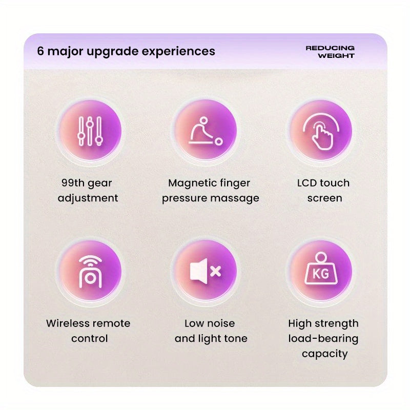 Vibration Plate Exercise Machine for Weight Loss - 10-Minute Full Body Workout with 3 Large Areas of Vibration, Portable Home Gym Fitness Equipment, No Battery Needed, Pink/Black, Weight Loss Exercise Machine, Sleek Exercise