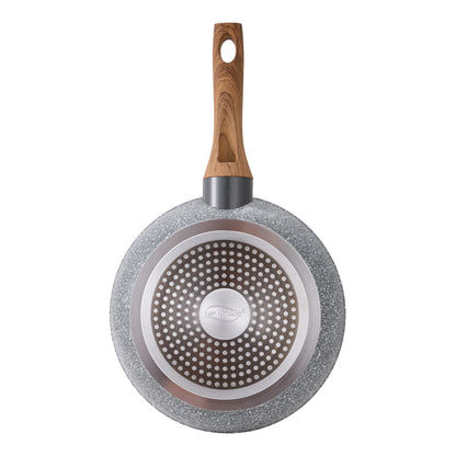 12pcs SAN IGNACIO Cassel Stainless Steel Cookware Set with SAN IGNACIO Daimiel Forged Aluminum Frying Pan Set (18/20/24 Cm)