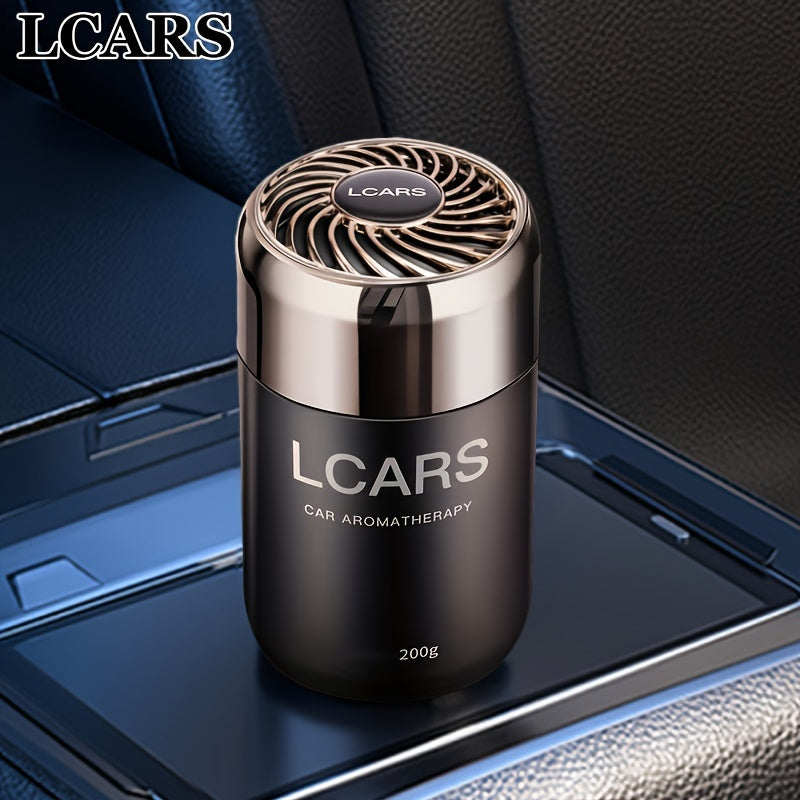 1pc LCARS Car Aromatherapy Balm - Long-Lasting Fragrance for Vehicle, Home, and Office Use - Elegant Men'S Cologne Scent - Odor Eliminator - Single Pack
