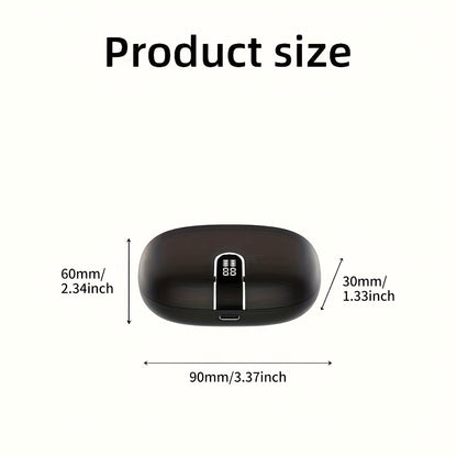 New Wireless Earbuds for Running Sports, Wireless Earphones with Earhooks Pure Bass Sound, Over Ear Headphones with Dual-LED Display, Earphones Noise Cancelling Headset Built-in Microphone