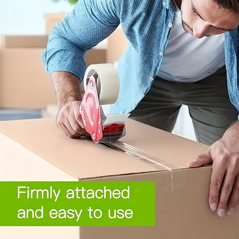 3 Rolls 90-Yard Strong Clear Plastic Packaging Tape - Waterproof, Airtight Seal for Boxes, Office, Home & School Use, No-Split Adhesion, Strong Bond for Secure Shipping and Storage, Box Sealing Tape, Office Supplies, Transpar