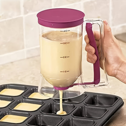 Dispensador Dobrável de Massa para Panquecas, Cupcakes e Bolos
