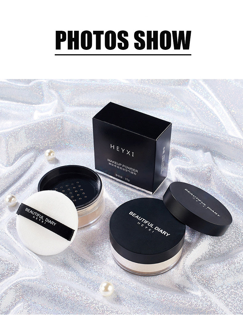 Loose Setting Powder, Toning And Fixing Makeup Air Powder, Gentle Skin Correction Makeup