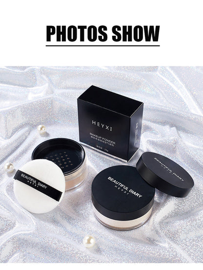 Loose Setting Powder, Toning And Fixing Makeup Air Powder, Gentle Skin Correction Makeup