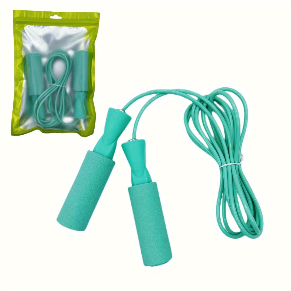1pc Professional Steel Wire Jump Rope For Adults - Ideal For Indoor/Outdoor Sports, Fitness Training - Lightweight And Durable With Adjustable Length