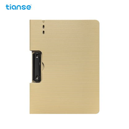 1/4/6pcsTIANSE Clipboard Folder, A4 Size File Folder Clipboards Single Clip, 100 Sheet Capacity, Waterproof Material, Portable File Storage For For Nurses Office School Home Meeting