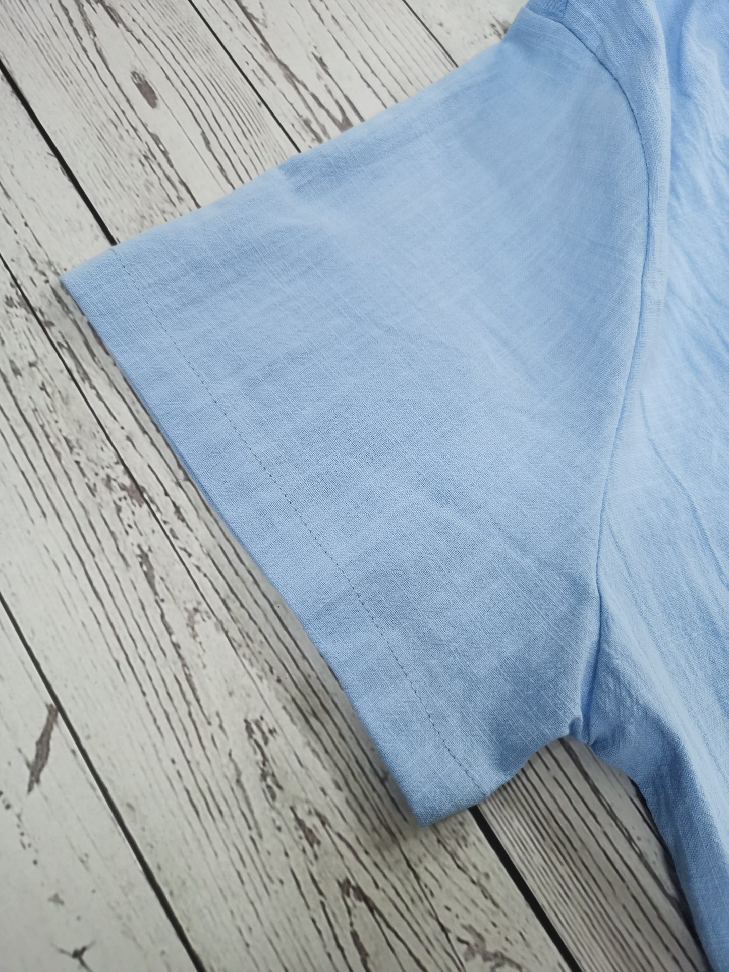 Men's Shirt Top, Solid Band Collar Short Sleeve Closure Summer Male Casual Henley Shirt For Daily Business Formal Shirts For Men