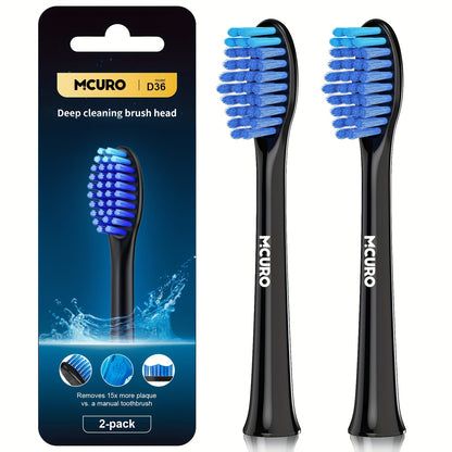 Escova de dentes elétrica sónica recarregável, limpeza profunda com 5 modos, 6 cabeças de escova de substituição, equipada com base de carregamento USB, portátil, ideal para viagens, dormitórios, presente, preta, rosa, azul.