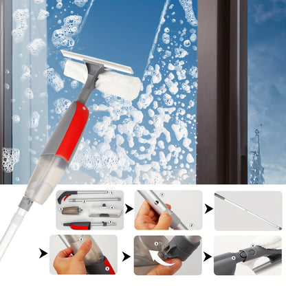 1set, Multi-purpose Spray Mop For Cleaning Floors With Extra Reusable Washable Pads And Refillable Sprayer - Wet/dry Spray Mop Set For Home And Kitchen, Hardwood, Laminate And Vinyl Planks, Cleaning Supplies, Cleaning Tool, B