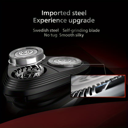 Philips 's Electric Shaver Series 1000 (S1113) - Wet/Dry IPX7 Waterproof, 30-45 Min Runtime, USB- Shaver with 1-Hour Charge, 3D Floating Blade & ContourFlex System, One-Touch Clean,