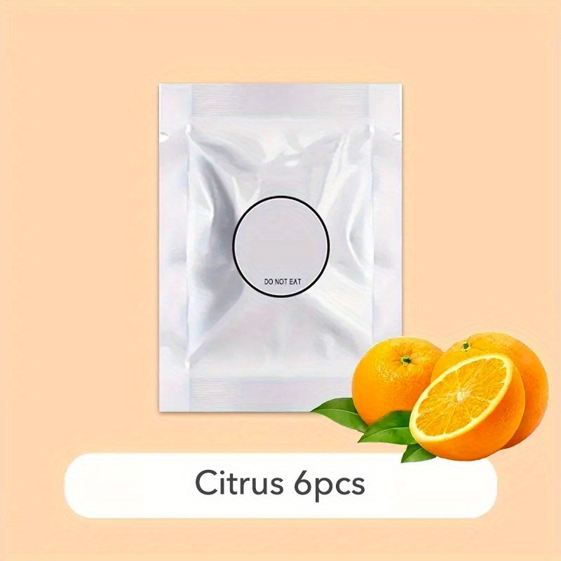 6 pastilhas de fragrância para automóvel, aromatizador de ar automóvel Pilot Bear, recarga de perfume para saída de ar do automóvel, acessórios para automóvel, aroma de longa duração.