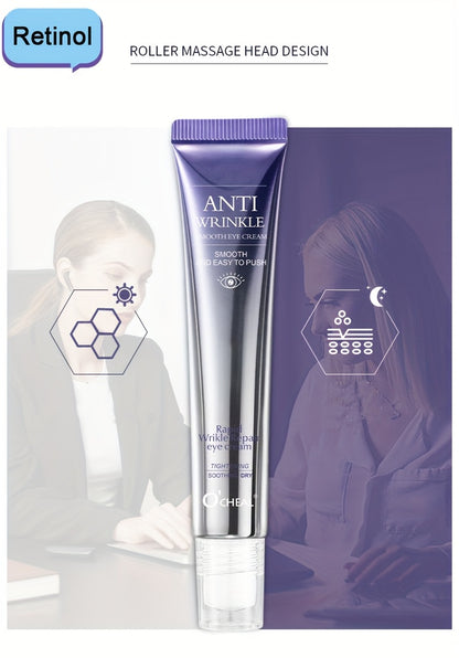 Smoothes Winkles Rolling Eye Cream, Firming And Tightening Skin Eye Essence, Eye Care Cream