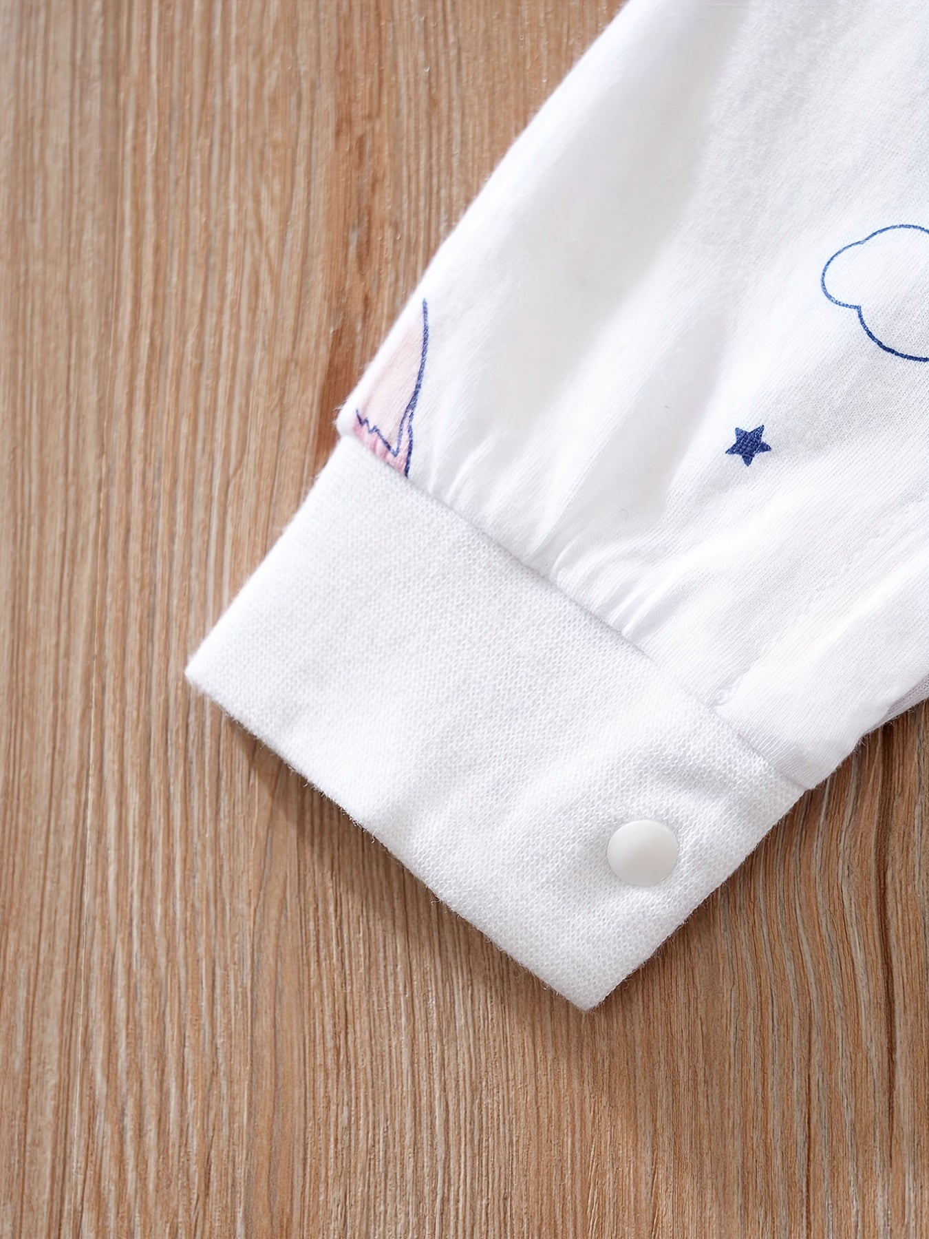 Baby Cute Cartoon Koala Long Sleeve Crew Neck Rompers