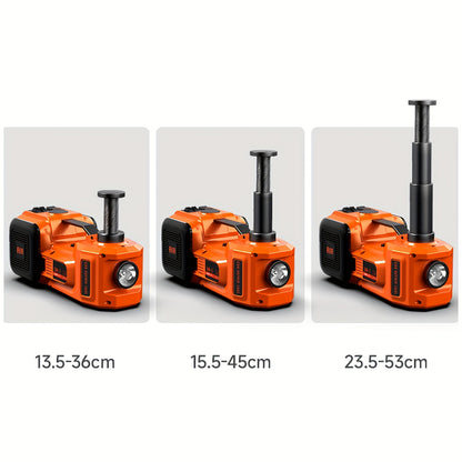 Electric Car Jack, 5 Ton/4999.95 KG Hydraulic Jack Lift with LED Light for SUV MPV Sedan Truck Change Tires Garage Repair,  Vehicle Maintenance, Portable Jack, Heavyduty Material, Lifting Equipment, Diy Auto Repair, Car Owner