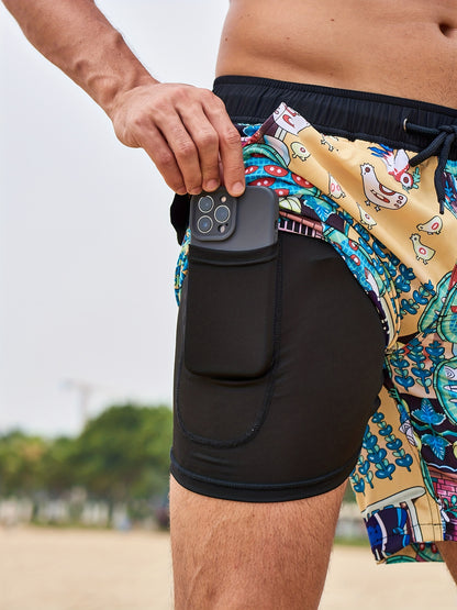 Men'S Quick-Dry Beach Shorts
