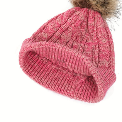 Conjunto de 3 peças para o inverno infantil: cachecol de veludo quente, gorro e luvas de malha para bebé dos 2 aos 8 anos.
