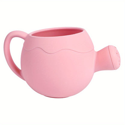 Silicone Watering Can Toys ( Lightweight with Handle) Easy to Grasp for Youngsters - Perfect for Bathing, Beach and Garden Play, Sprinkler Toy to Play with, Beach Gardening Toys, Safe and Fun Water Play Toys for Youngsters En