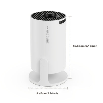 Magcubic HY300 Pro Android 11  Projector with 4K Support, 260ANSI Lumens, Dual 6 & 5.0, 3.3meter Screen, Portable Home Theater Projector with Built-in Speakers, 50,000-Hour Bulb Life, Compatible with , , Gaming Consoles - Com