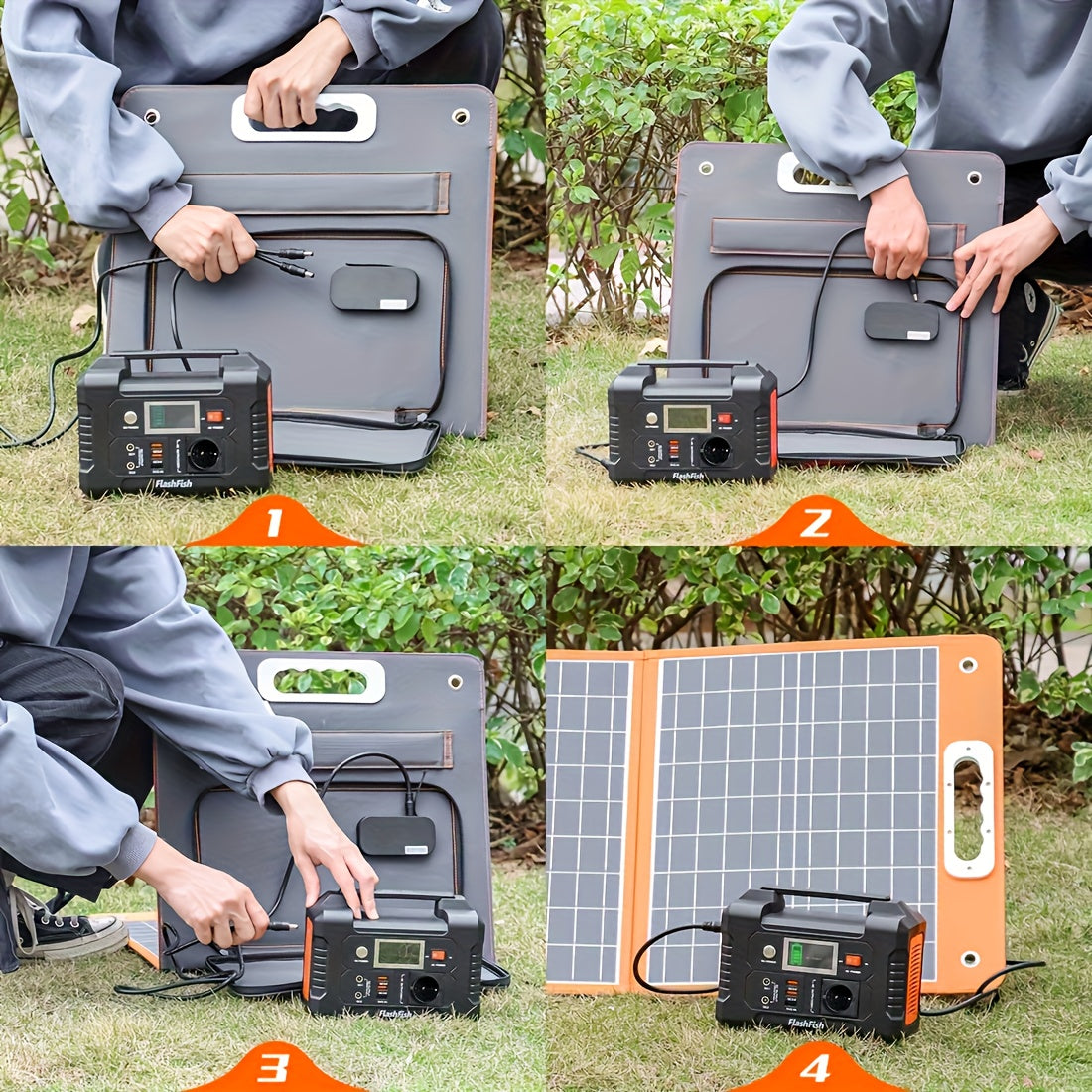200W Portable Power Station 60W Foldable Solar Panel, 151Wh Digital Display Solar Generator, with BMS Smart Battery | High-Density Lithium Battery | Sine AC Power, Home Backup | Outdoor Travel Essential Set, Portable Generato