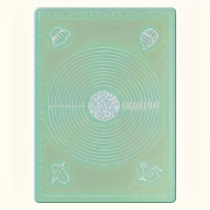 Extra-Thick Silicone Pastry Mat 50.04x39.88cm - BPA-Free, Non-Stick & Slip-Resistant for Baking, Pizza & Cake Dough - Ideal Kitchen Gadget