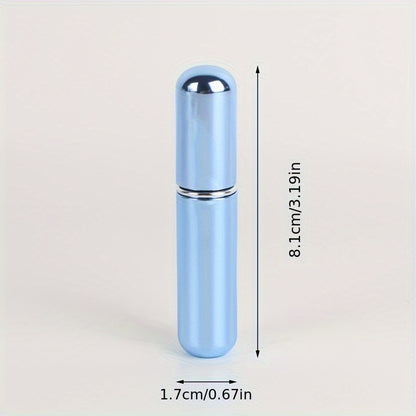 5pcs Mini Perfume Atomizer: Portable, Refillable, and Travel-Friendly Fragrance Bottles - 5ml