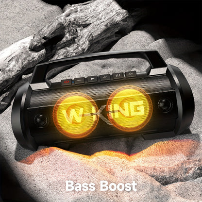W-KING 70W Coluna Bluetooth Portátil com Microfone e Luzes