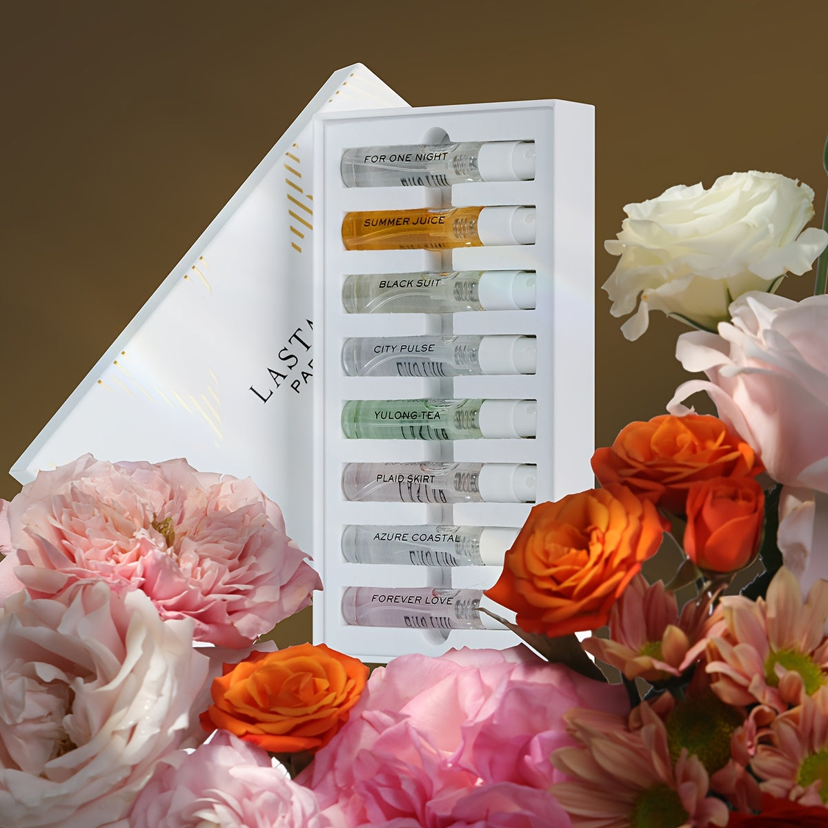 Luxury Women's Perfume Gift Set - 8pcs, Long-Lasting & Rich Scent with Jasmine Notes, Perfect for Daily Wear, Dates, Travel & Work - Ideal Birthday or Valentines day Present