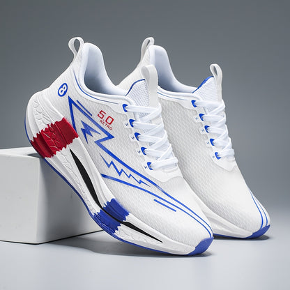 Ténis clássico, ultraleve e respirável para caminhadas e trilhos, ideal para casais. Versátil, elegante e confortável para desporto e corrida em asfalto.