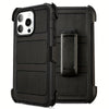 Capa de Telemóvel Ultra-Resistente com Proteção Tripla e Clipe Traseiro 3 em 1 - iPhone