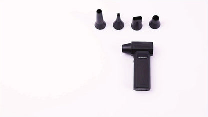 130000RPM Violent Turbofan, Intelligent Display Screen with 4-speed Adjustable, Including 5 Hair Dryers, 4000mAh High-capacity Battery, The Best Holiday Gift for Portable Air Blowers Suitable for Computers, Keyboards, Outdoor