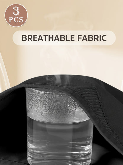 3pcs Women's High-Waist Tummy Control Butt Lifting Full Coverage Shapewear Panties, Seamless Panty for Women High Waist, Plus Size Sexy Underwear Bottoms for Women, Tummy Control Seamless Underwear, High Waisted Panties for W