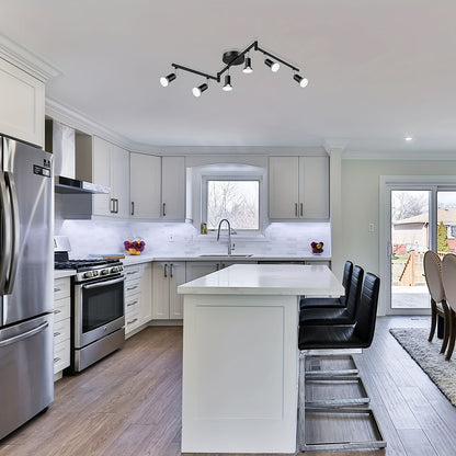 Kit de Iluminação LED 6 Luzes Preto