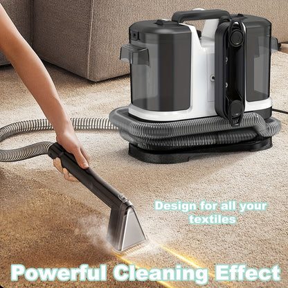 Spot Cleaner 500W 12Kpa Handheld Carpet Cleaner for Sofa Curtain Spray Suction Integrated Machine Household Clean Machine