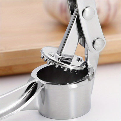 1 Piece metal Garlic Press Manually Crusher Handheld Ginger Kitchen Tools