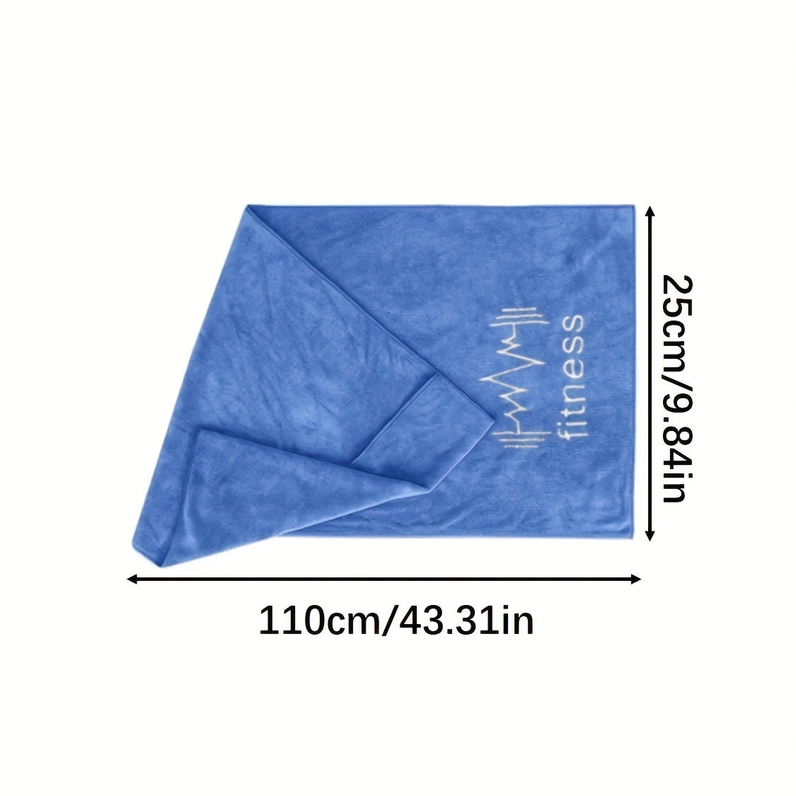 Lightweight, Quick-Drying Sports Towel - Soft Sweat Absorption for Men & Women - Perfect for Outdoor Gym, Training & Running!