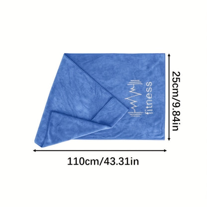 Lightweight, Quick-Drying Sports Towel - Soft Sweat Absorption for Men & Women - Perfect for Outdoor Gym, Training & Running!