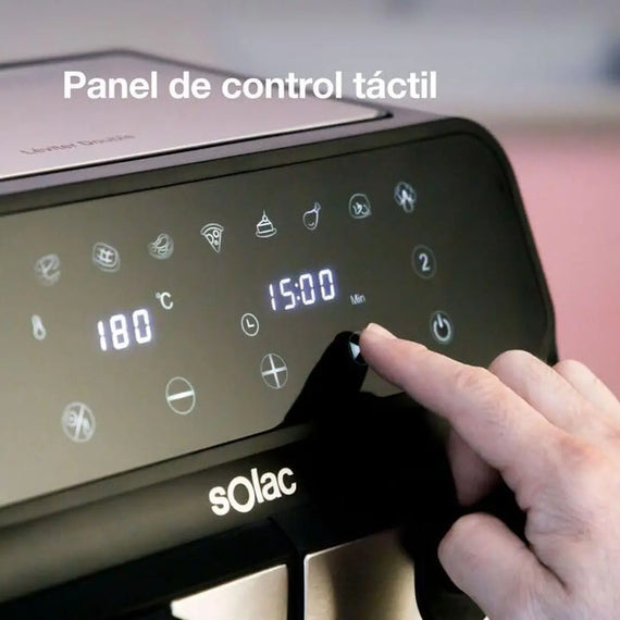 Fritadeira de Ar Solac FA1520 Preto 1700 W 8 L