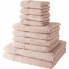 TODAY Light Pink Towel Set, 10 Pieces