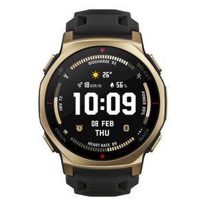 Smartwatch Amazfit W2548GL1N Black Gold Ø 44 mm