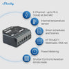 Tomada Inteligente SHELLY 2PM GEN4 X4 Wi-Fi 230 V 10 A (4 Unidades)