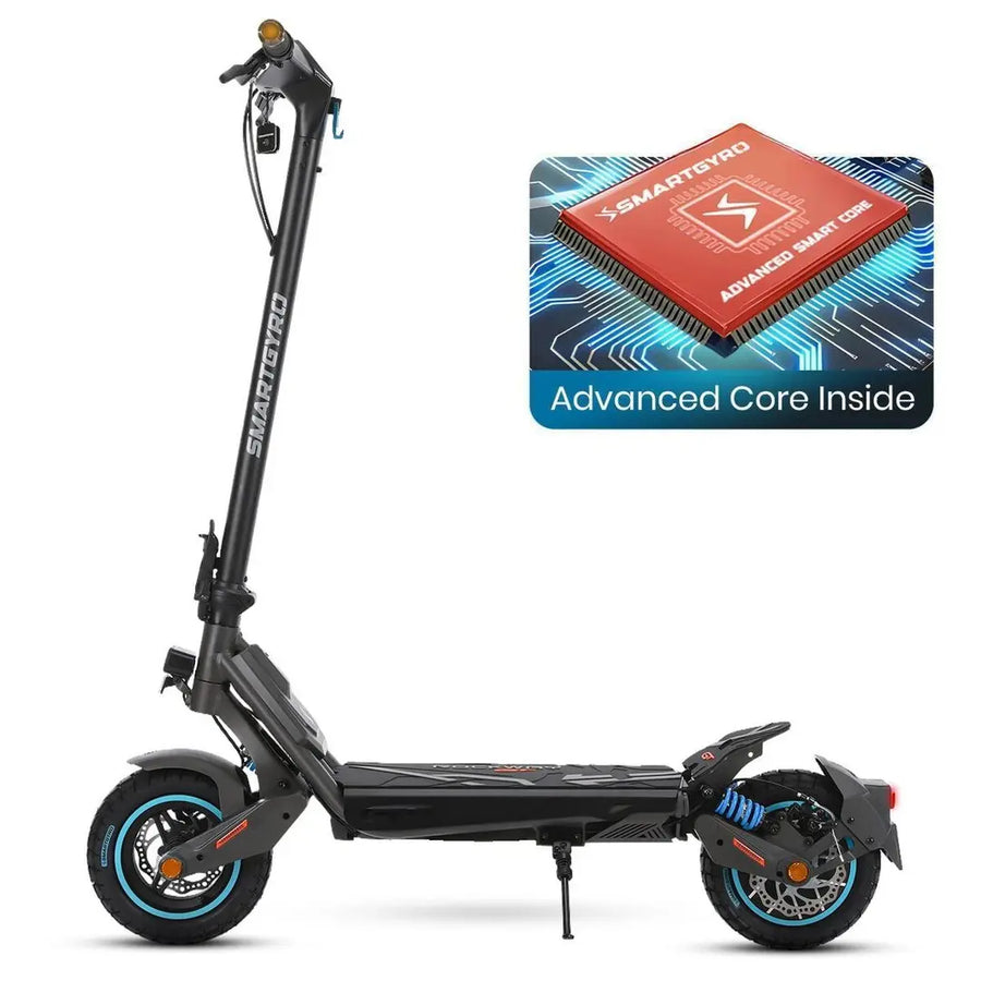 Smartgyro SG27-585 Electric Scooter, 25 km/h, Black, 800 W